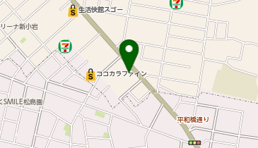 ゲオ 新小岩店の地図画像