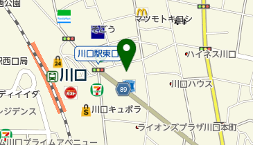 ゲオ 川口駅前店の地図画像