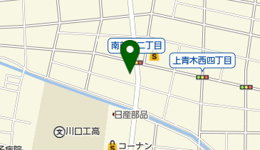 ゲオ 川口前川店の地図画像