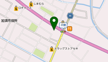 ゲオ 加須店の地図画像