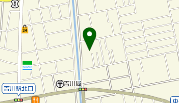 ゲオ 吉川店の地図画像