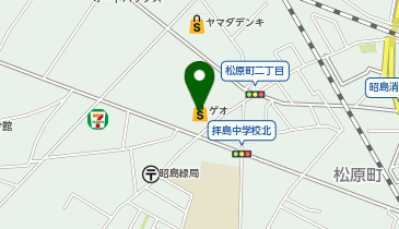 ゲオ 昭島店の地図画像