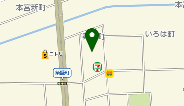 ゲオ モバイル名古屋みなと店の地図画像