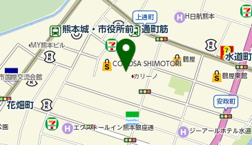 ゲオ モバイル熊本下通店の地図画像