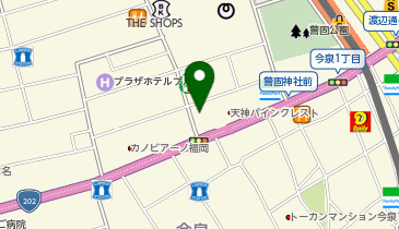 ゲオ モバイル福岡天神西通り店の地図画像