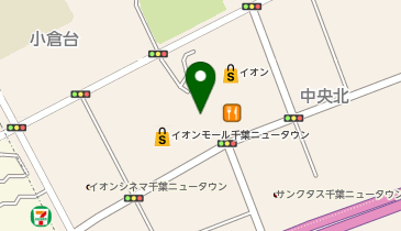 ゲオ モバイルイオンモール千葉ニュータウン店の地図画像