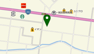 ゲオ 一関インター店の地図画像