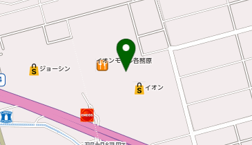 ゲオ モバイルイオンモール各務原インター店の地図画像