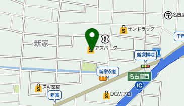 ゲオ モバイル千音寺アズパーク店の地図画像