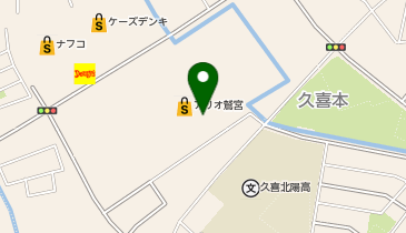 ゲオ モバイルアリオ鷲宮店の地図画像