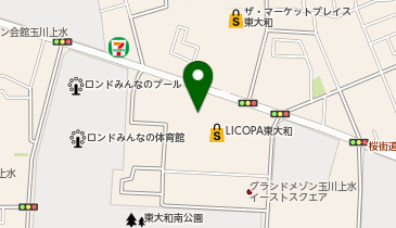 ゲオ モバイルLICOPA東大和店の地図画像