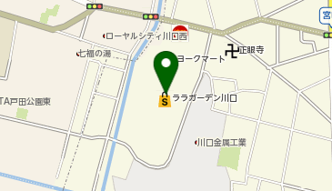 ゲオ モバイルララガーデン川口店の地図画像