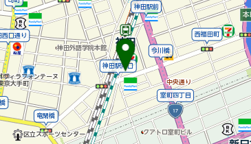 ゲオ モバイル神田駅南口店の地図画像