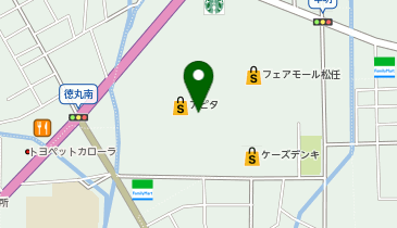 ゲオ モバイルアピタ松任店の地図画像