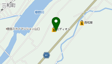 ゲオ モバイルエディオン山口本店の地図画像