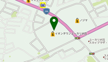 ゲオ モバイルイオンタウンユーカリが丘店の地図画像