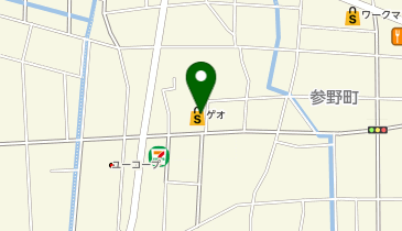 ゲオ 浜松さんじの店の地図画像