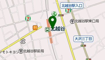 文真堂書店タイムクリップゲオ北越谷店の地図画像