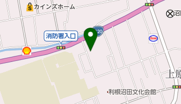 ゲオ 上原店の地図画像