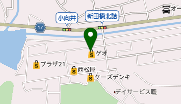 ゲオ 志摩店の地図画像