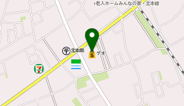 ゲオ 文具 北本店の地図画像