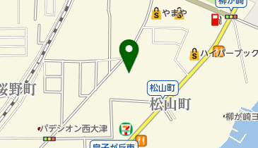 ゲオ 西大津店の地図画像