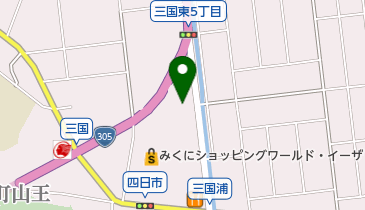 カボスプラスゲオ三国店の地図画像