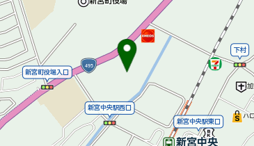 ゲオ アーバンモール新宮中央店の地図画像