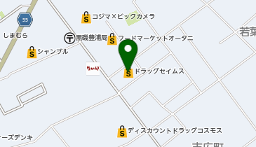 ゲオ 黒磯店の地図画像