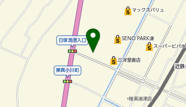 スシロー 津白塚店の地図画像