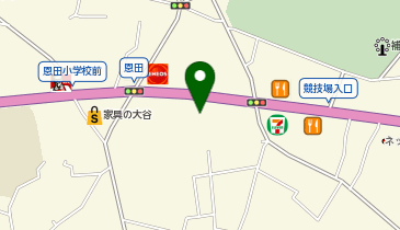 スシロー 宇部恩田店の地図画像