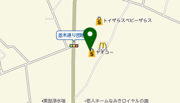 スシロー 所沢北原店の地図画像