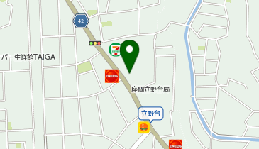 スシロー 座間立野台店の地図画像