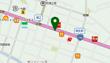 スシロー 光浅江店の地図画像