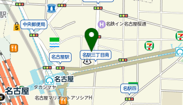 スシロー 名古屋駅桜通口店の地図画像