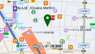 スシロー 千日前店の地図画像