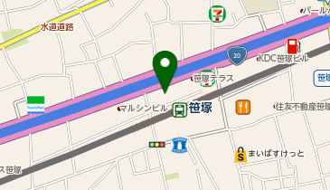 スシロー 笹塚駅前店の地図画像
