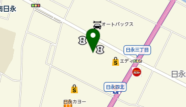 スシロー 日永カヨー店の地図画像