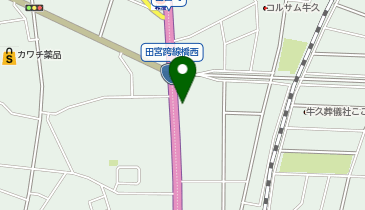 スシロー 牛久田宮店の地図画像