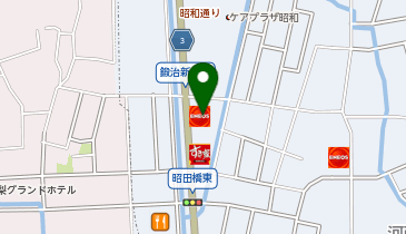 【ENEOSウイング】 昭和バイパスSSの地図画像