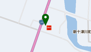 【ENEOSウイング】 ルート275新十津川TSの地図画像