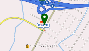 【ENEOSウイング】 朝里インターSSの地図画像