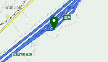 【ENEOSウイング】 高松自動車道(下り)豊浜サービスエリアSSの地図画像