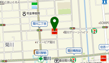 【ENEOSウイング】 菊川SSの地図画像