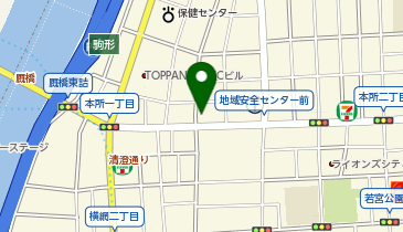 【ENEOSウイング】 厩橋SSの地図画像