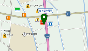 【ENEOSウイング】太陽鉱油(株)(294号線石下SS)の地図画像
