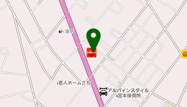 【ENEOSウイング】 ルート4越谷TSの地図画像