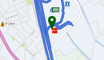 【ENEOSウイング】 東北自動車道(上り)蓮田サービスエリアSSの地図画像