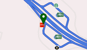 【ENEOSウイング】 上信越自動車道(下り)横川サービスエリアSSの地図画像