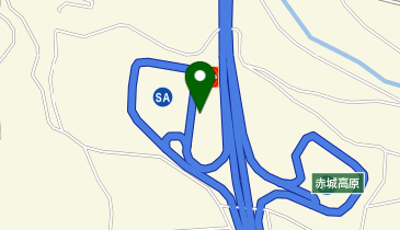 【ENEOSウイング】 関越自動車道(下り)赤城高原サービスエリアSSの地図画像